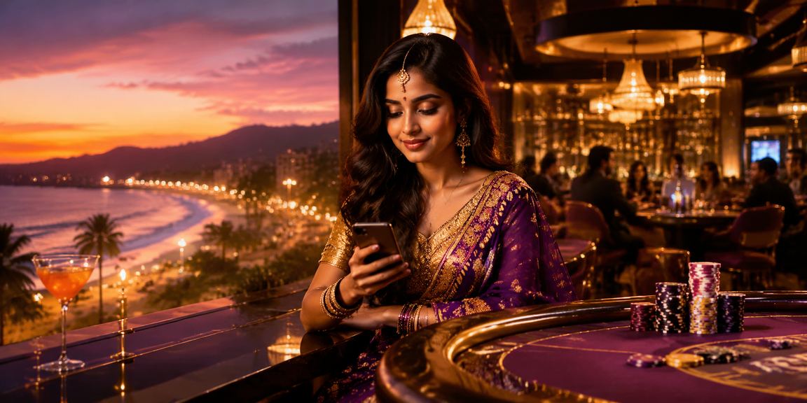 Mobile slot gaming experience by the beach in Goa using 1125 app
